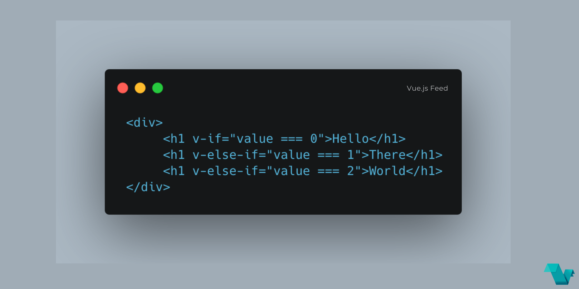 Vue velseif Vue.js Feed